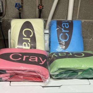 brand new never opened Crayola crayon Halloween costumes set of four adult